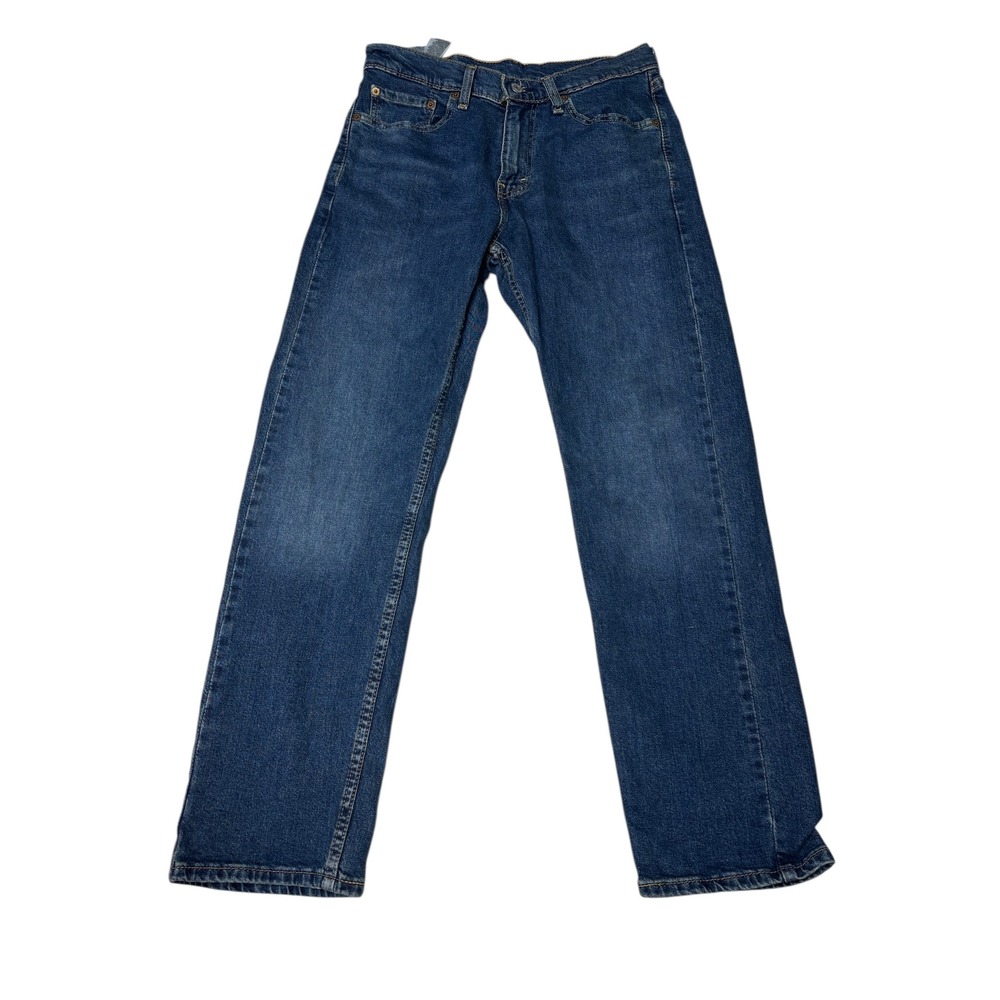 Levi Strauss & Co 505 Mens Jeans W30 L30 Blue Denim Straight Fit‎ Classic